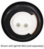 PVC Grommet for Peterson 2" Round Clearance and Side Marker Lights - Flush Mount - Black Grommet 146-18