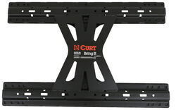 Curt X5 5th Wheel Base Rails Adapter for B&W Turnoverball Gooseneck Trailer Hitches - 20,000 lbs