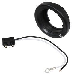 Rubber Grommet and Pigtail for Peterson 2" Round Trailer Lights - Flush Mount - 166-18K