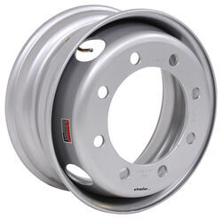 Taskmaster Steel Dual Wheel - 17-1/2" x 6-3/4" - 8 on 275 mm - 8.7" Pilot - Silver - 1750675SDP