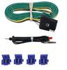 trailer hitch wiring 4 flat 4-way connector w/ 72 inch harness circuit tester and wire taps