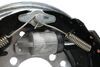 trailer brakes 10 x 2-1/4 inch drum demco hydraulic brake assembly - single servo galvanized right hand 3 500 lbs