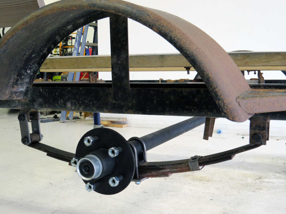 Dexter Trailer Idler Axle w/ Hubs EZLube 5 on 41/2 Bolt Pattern