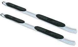 Westin PRO TRAXX Oval Nerf Bars - 4" - Polished Stainless Steel