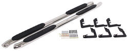Westin PRO TRAXX Oval Nerf Bars - 4" - Polished Stainless Steel
