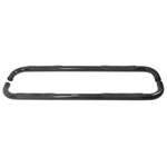 Westin Platinum Series Oval Nerf Bars - 4" - Black Powder Coated Steel                         
