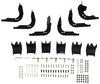 Replacement Mounting Hardware for Westin Pro Traxx 4" Oval Step Bars Installation Kits 21-2355PK