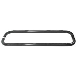 Westin Platinum Series Oval Nerf Bars - 4" - Black Powder Coated Steel                         