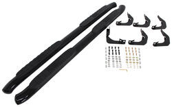 Westin PRO TRAXX Oval Nerf Bars - 4" - Black Powder Coated Steel