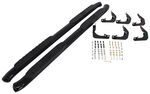 Westin PRO TRAXX Oval Nerf Bars - 4" - Black Powder Coated Steel