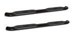 Westin PRO TRAXX Oval Nerf Bars - 4" - Black Powder Coated Steel