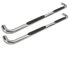 Westin Platinum Series Oval Nerf Bars - 4" - Polished Stainless Steel                          