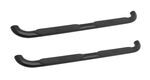 Westin Platinum Series Oval Nerf Bars - 4" - Black Powder Coated Steel                         