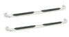 Westin Platinum Series Oval Nerf Bars - 4" - Polished Stainless Steel 4 Inch Wide 21-3860