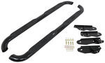 Westin Platinum Series Oval Nerf Bars - 4" - Black Powder Coated Steel                         