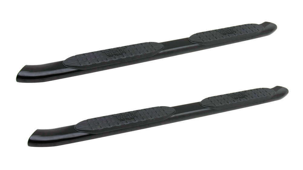 Westin PRO TRAXX Oval Nerf Bars - 5" - Black Powder Coated Steel 5 Inch Width 21-53835
