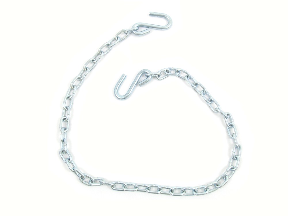 48" Long Safety Chain with 3/8" Hooks, 3,000 lbs. S-Hooks 2114-553-04