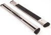 Westin Premier Oval Nerf Bars w/ Custom Installation Kit - 6" Wide - Polished Stainless Steel 6 Inch Wide 22-6000-2055