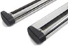nerf bars oval westin premier w/ custom installation kit - 6 inch wide polished stainless steel