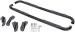 Westin E-Series Round Nerf Bars - 3" - Black Powder Coated Steel                               
