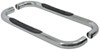 Westin E-Series Round Nerf Bars - 3" - Polished Stainless Steel 3 Inch Wide 23-0970