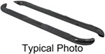 Westin E-Series Round Nerf Bars - 3" - Black Powder Coated Steel                               