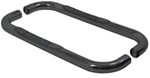 Westin E-Series Round Nerf Bars - 3" - Black Powder Coated Steel                               