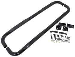 Westin E-Series Round Nerf Bars - 3" - Black Powder Coated Steel                               