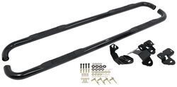 Westin E-Series Round Nerf Bars - 3" - Black Powder Coated Steel                               