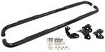 Westin E-Series Round Nerf Bars - 3" - Black Powder Coated Steel                               