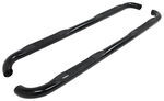 Westin E-Series Round Nerf Bars - 3" - Black Powder Coated Steel                               