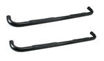 Westin E-Series Round Nerf Bars - 3" - Black Powder Coated Steel                               