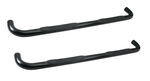 Westin E-Series Round Nerf Bars - 3" - Black Powder Coated Steel                               