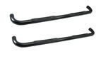 Westin E-Series Round Nerf Bars - 3" - Black Powder Coated Steel                               