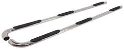 Westin Platinum Series Oval Nerf Bars - 4" - Polished Stainless Steel - Wheel-2-Wheel          
