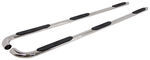 Westin Platinum Series Oval Nerf Bars - 4" - Polished Stainless Steel - Wheel-2-Wheel          