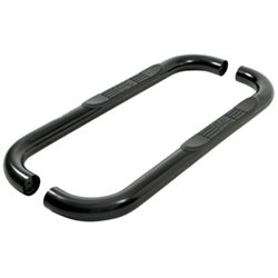 Westin Signature Series Round Nerf Bars - 3" - Black Powder Coated Steel                       