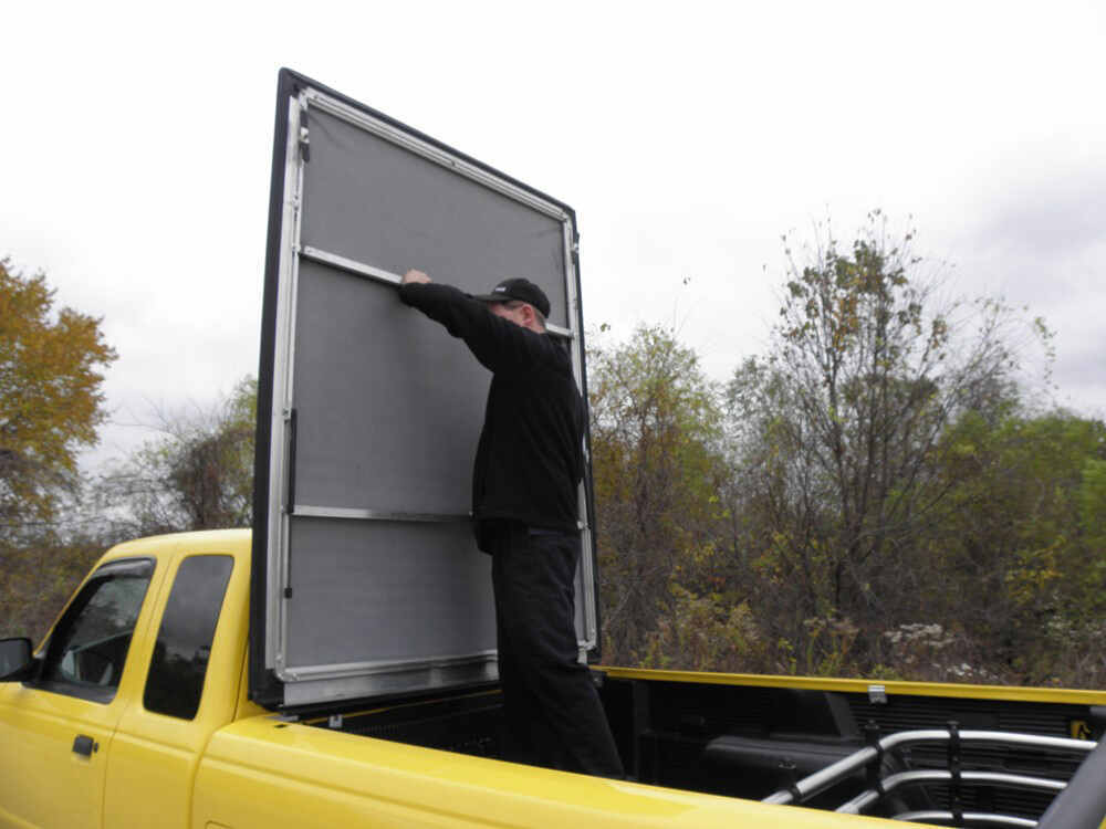 1965 Chevrolet El Camino Craftec Hatch Style Tonneau Cover Low Profile Black