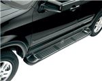Westin Molded, Lighted Running Boards w/ Custom Installation Kit - 6" Wide - Black             