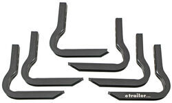 Westin Sure-Grip Running Boards w/ Custom Installation Kit - 6" Wide - Brite Anodized Aluminum 