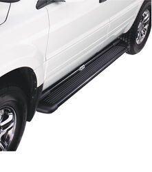 Westin Sure-Grip Running Boards w/ Custom Installation Kit - 6" Wide - Black Aluminum          