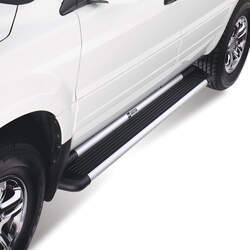 Westin Sure-Grip Running Boards w/ Custom Installation Kit - 6" Wide - Brushed Aluminum