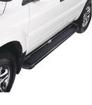 Westin Sure-Grip Running Boards w/ Custom Installation Kit - 6" Wide - Black Aluminum          
