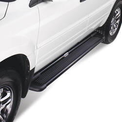 Westin Sure-Grip Running Boards w/ Custom Installation Kit - 6" Wide - Black Aluminum