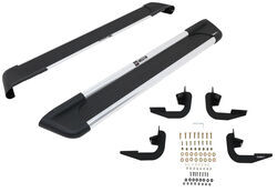 Westin Sure-Grip Running Boards w/ Custom Installation Kit - 6" Wide - Brite Anodized Aluminum 