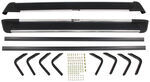 Westin Sure-Grip Running Boards w/ Custom Installation Kit - 6" Wide - Brite Anodized Aluminum 