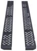 nerf bars steel westin grate step with custom install kit - 6-1/4 inch wide black powder coated
