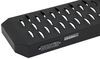 nerf bars rectangle westin grate step with custom install kit - 6-1/4 inch wide black powder coated steel