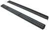Westin Grate Step Nerf Bars with Custom Install Kit - 6-1/4" Wide - Black Powder Coated Steel Fixed Step 27-74725-2255
