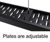 Westin Grate Step Nerf Bars with Custom Install Kit - 6-1/4" Wide - Black Powder Coated Steel Cab Length 27-74745-1285